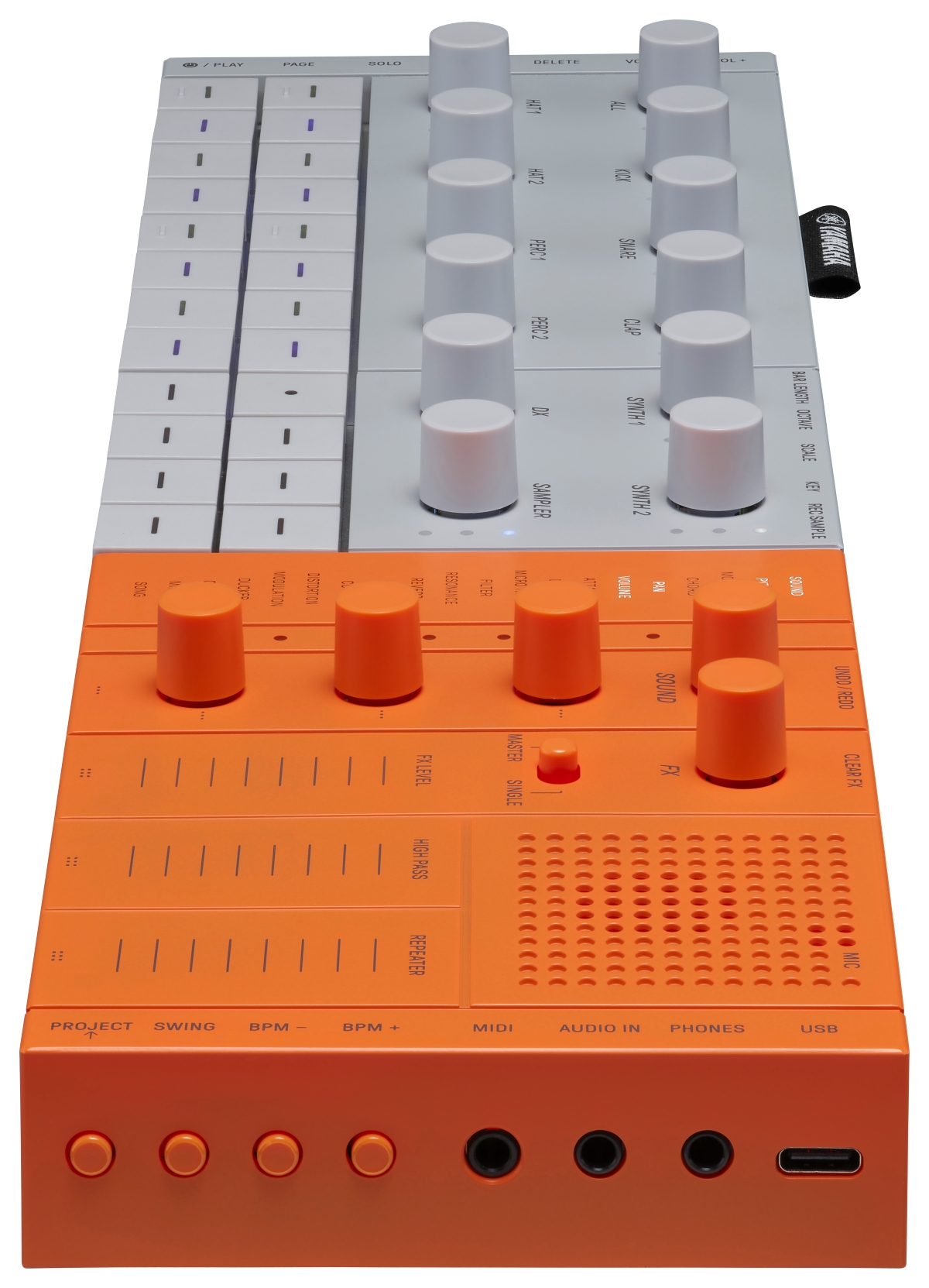 Yamaha Seqtrak Orange - Sampler - Variation 8