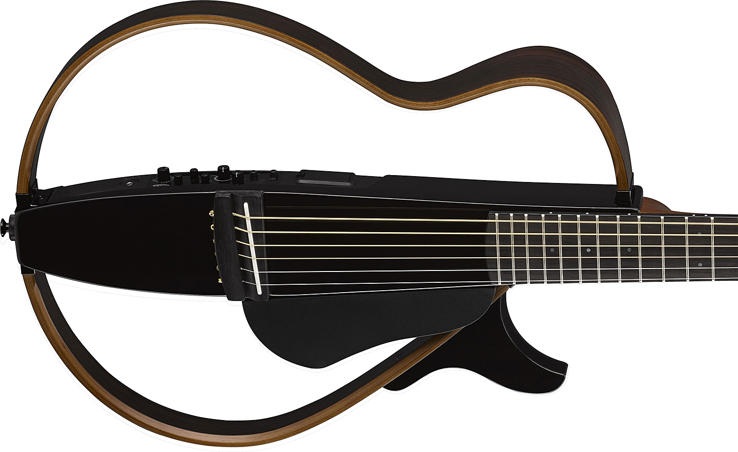 Yamaha Silent Guitar Slg200s - Translucent Black - Elektroakustische Gitarre - Variation 2