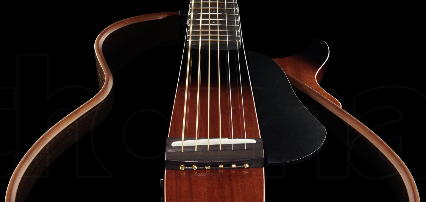 Yamaha Silent Guitar Slg200sii Steel String Cw Tout Acajou Rw - Tobacco Brown Sunburst - Folk-Gitarre - Variation 3