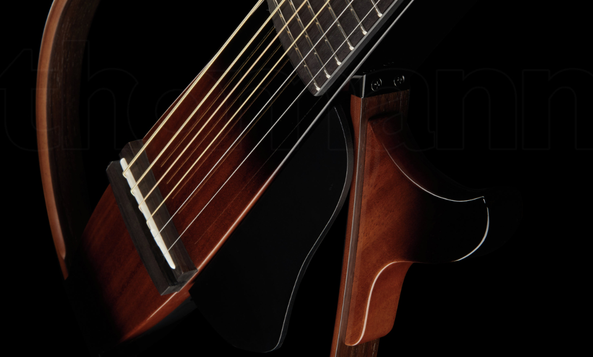 Yamaha Silent Guitar Slg200sii Steel String Cw Tout Acajou Rw - Tobacco Brown Sunburst - Folk-Gitarre - Variation 4