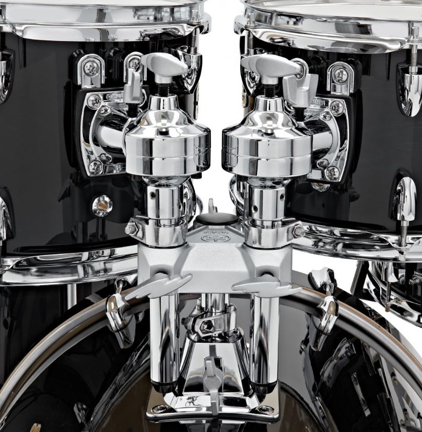 Yamaha Stage Custom Birch 20/10/12/ft14 - 5 FÛts - Raven Black - Bühne Akustik Schlagzeug - Variation 1