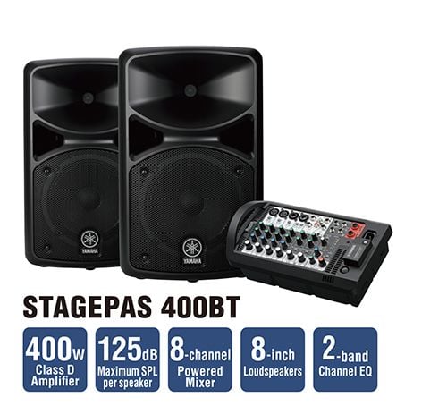 Yamaha Stagepas 400bt - Komplettes PA System Set - Variation 5