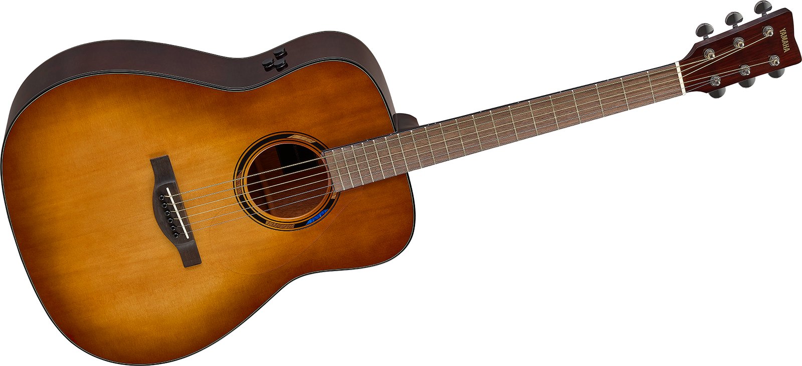 Yamaha Tag1e Transacoustic Dreadnought Epicea Acajou Noy - Sand Burst - Folk-Gitarre - Variation 1