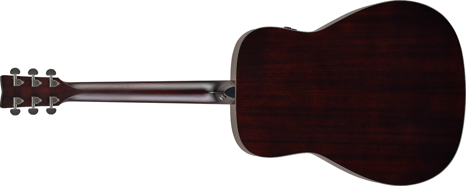 Yamaha Tag1e Transacoustic Dreadnought Epicea Acajou Noy - Translucent Black - Folk-Gitarre - Variation 2