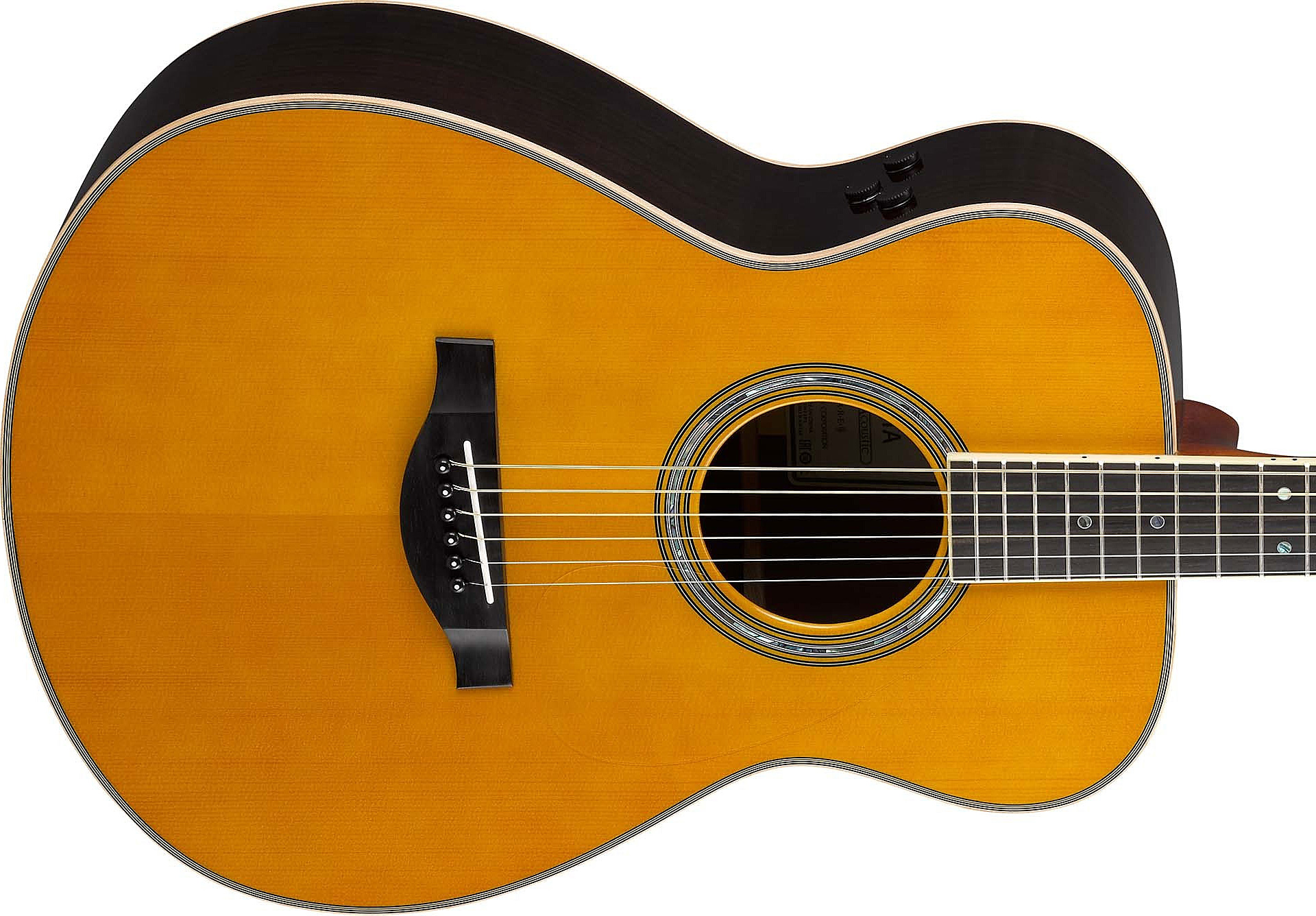 Yamaha Ls-ta Vt Transacoustic  Concert Epicea Palissandre Eb 2016 - Vintage Tint - Elektroakustische Gitarre - Variation 3