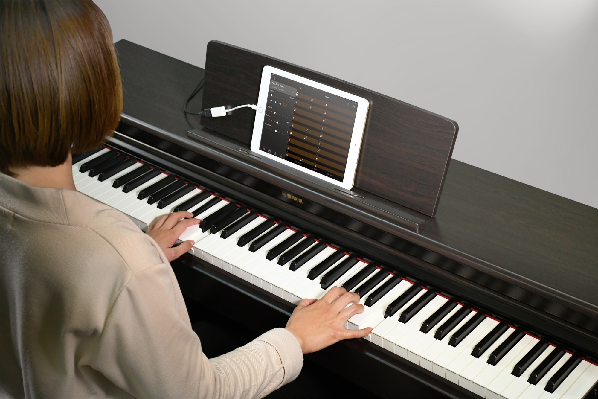 Yamaha Ydp-164 Arius - White - Digitalpiano mit Stand - Variation 3