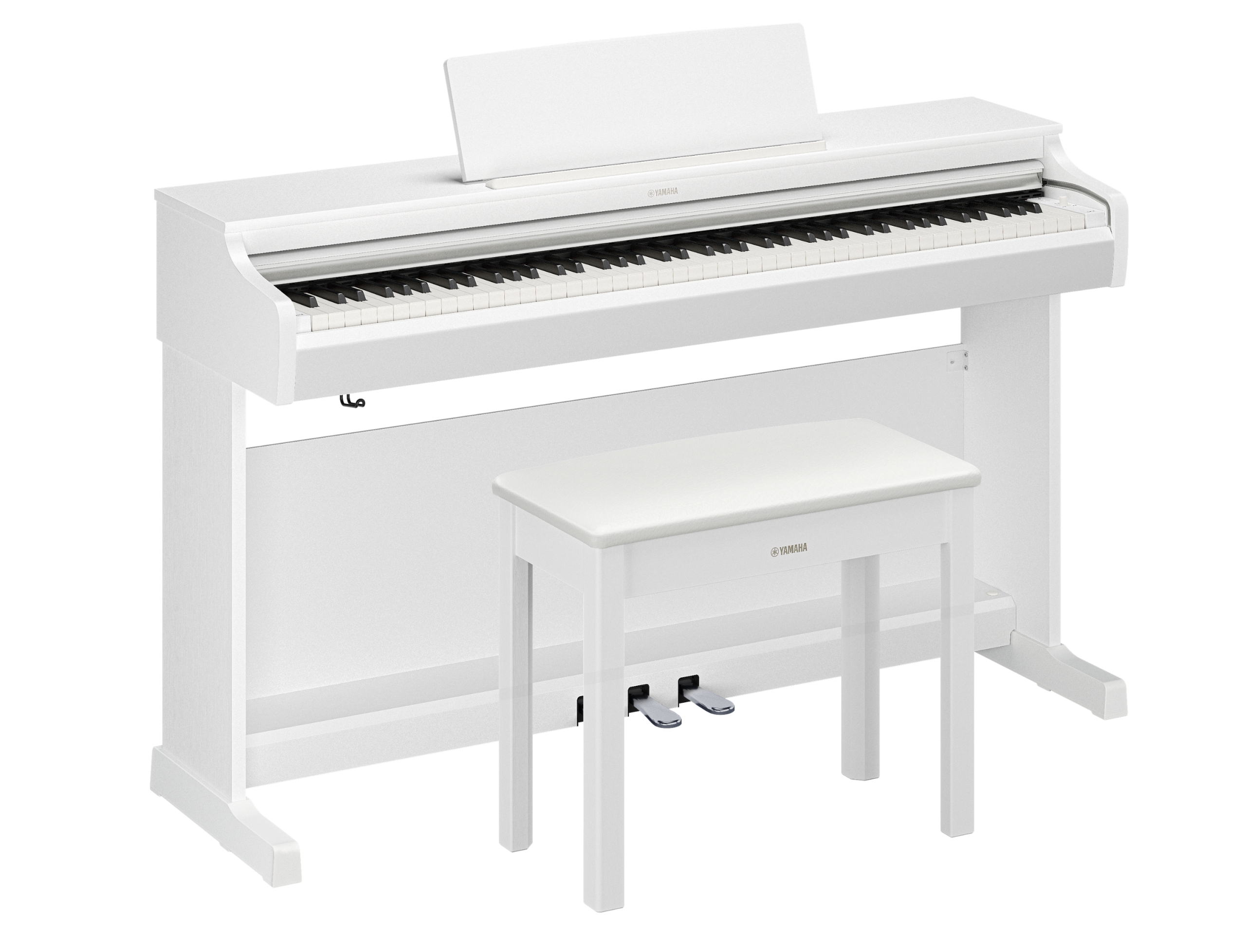 Yamaha Ydp-166 Wh - Digitalpiano mit Stand - Variation 1