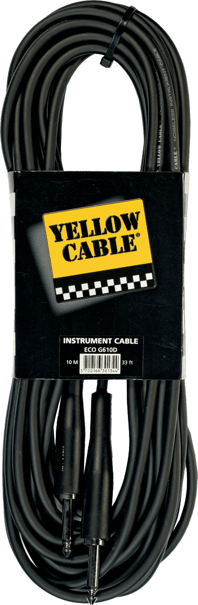 Yellow Cable G610d Jack Jack 10m - - Kabel - Main picture