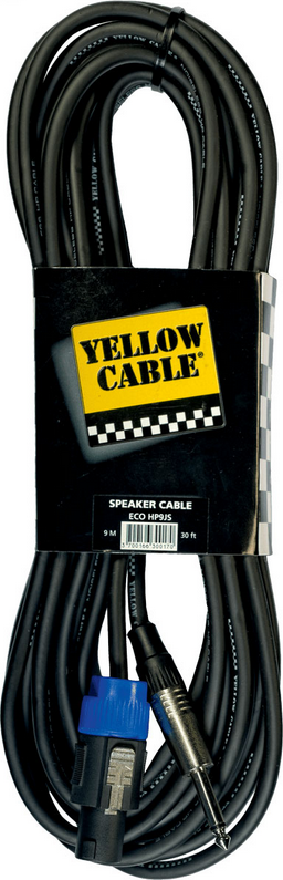 Yellow Cable Sono Hp9js Jack Speakon 9m - Kabel - Main picture