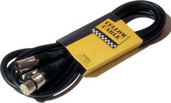Kabel Yellow cable M03X XLR M/XLR F - 3m