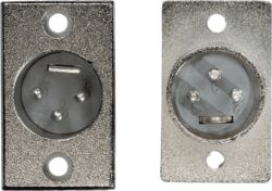 Lötstecker Yellow cable XLR03