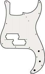 Schlagbrett Yellow parts EZ1106W Precision Bass Pickguard white