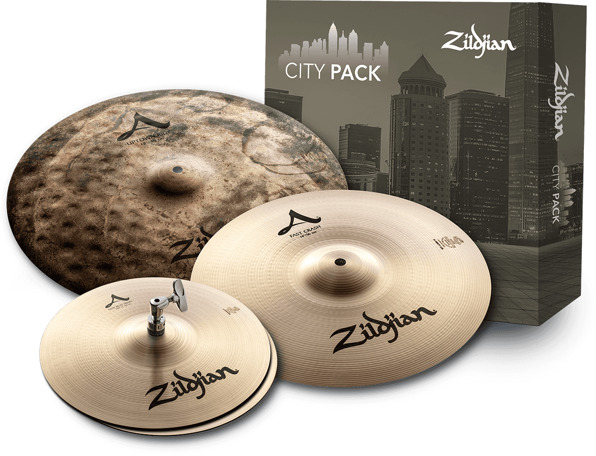 Zildjian City Pack A 18 Ride / 14 Crash / 12 Hi-hats - Becken Set - Main picture