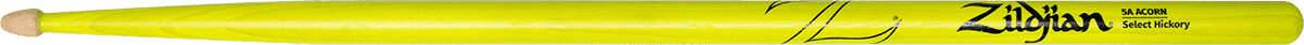 Zildjian Hickory 5a Acorn Neon Yellow - Stöcke - Main picture