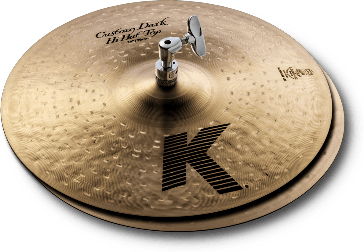 Zildjian K Custom   Dark Hi Hat 14 - 14 Pouces - HiHat/Charleston Becken - Main picture