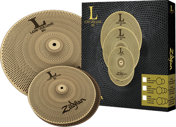 Zildjian L80 Low Volume Cymbal Set Lv38 - Becken Set - Main picture