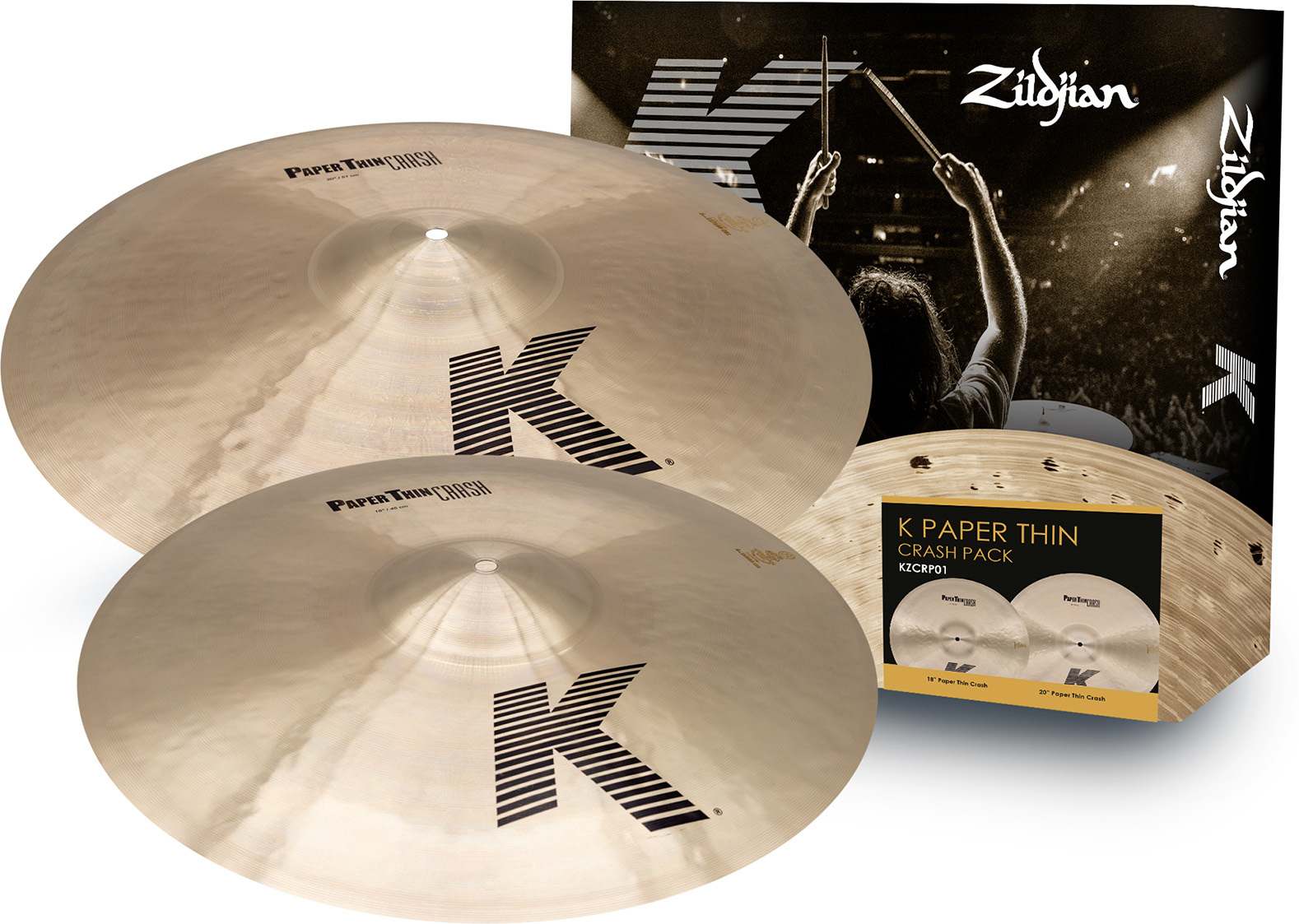 Zildjian Pack Set K Paper Thin 18-20 - Becken Set - Main picture