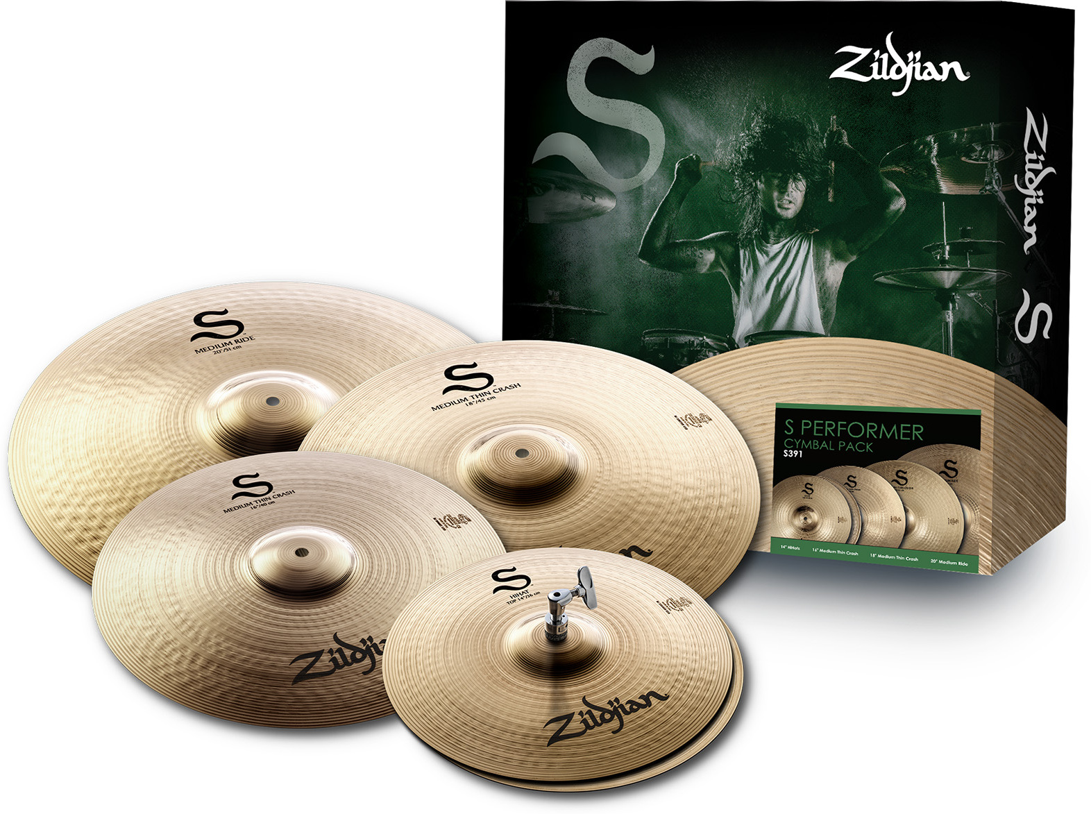 Zildjian Pack Set S Performer 14-16-18-20 - Becken Set - Main picture