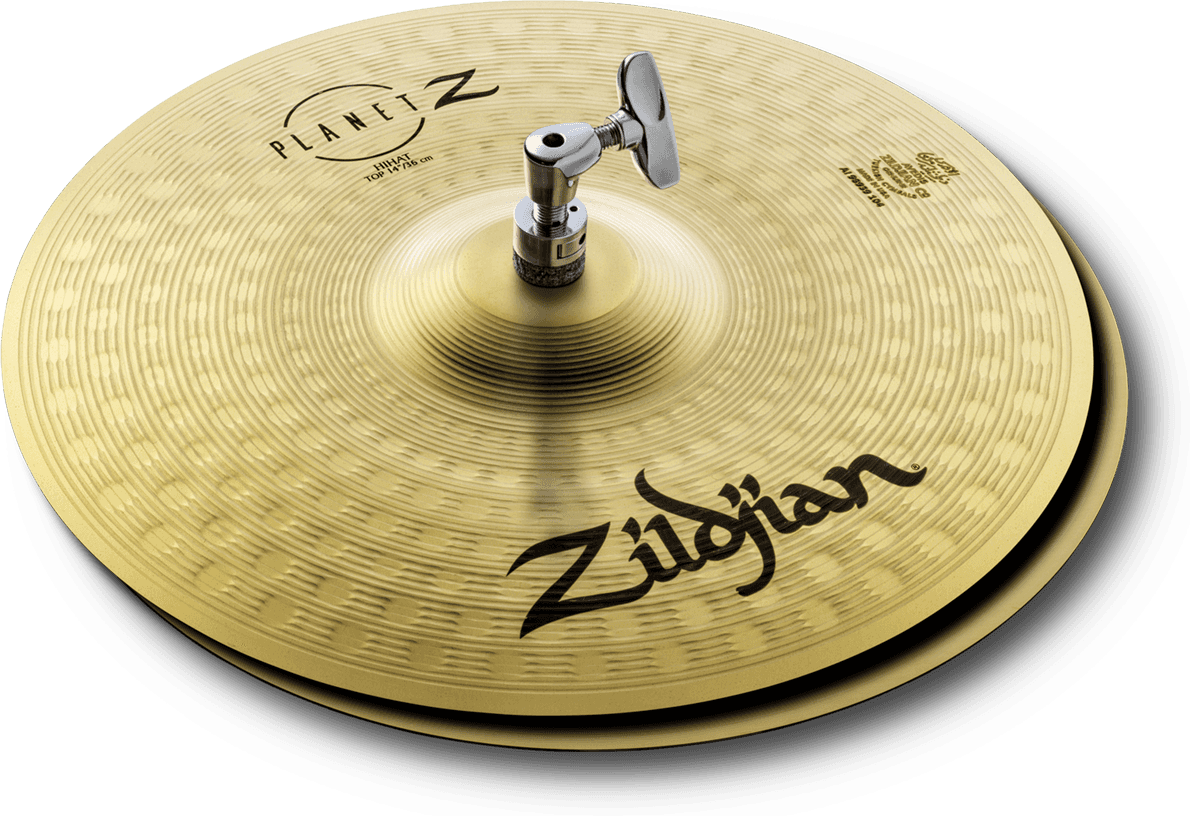 Zildjian Pzi Zp14pr Hi Hat Planet Z - HiHat/Charleston Becken - Main picture