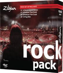 Becken set Zildjian A0801R Rock 14