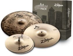 Becken set Zildjian CITY PACK A 18 RIDE / 14 CRASH / 12 HI-HATS