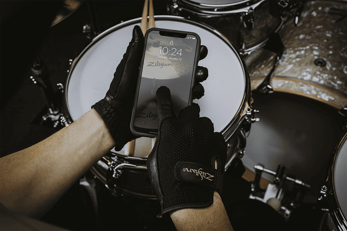 Zildjian Gant Touchscreen Taille M - Handschuhe - Variation 5