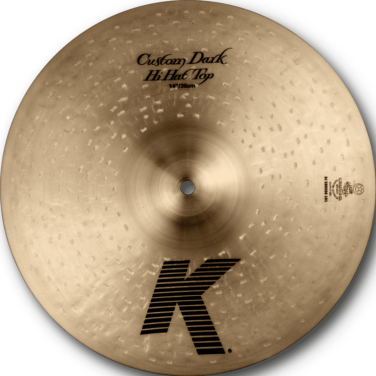 Zildjian K Custom Dark Hi Hat Top 14 - 14 Pouces - HiHat/Charleston Becken - Variation 2