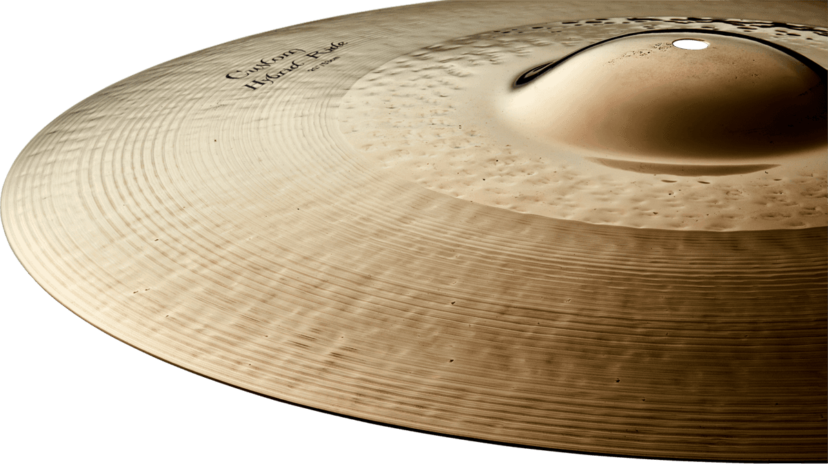 Zildjian K Custom   Hybrid Ride 21 - 21 Pouces - Ride Becken - Variation 1