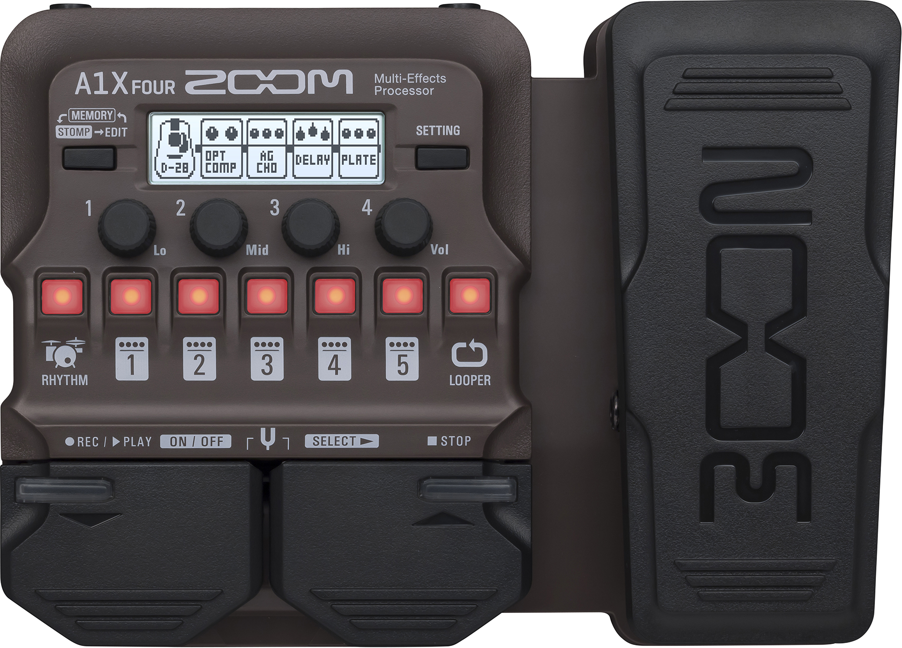 Zoom A1x Four Acoustic Instruments Multi-effects - Multieffektpedal für Akustikgitarre - Variation 1