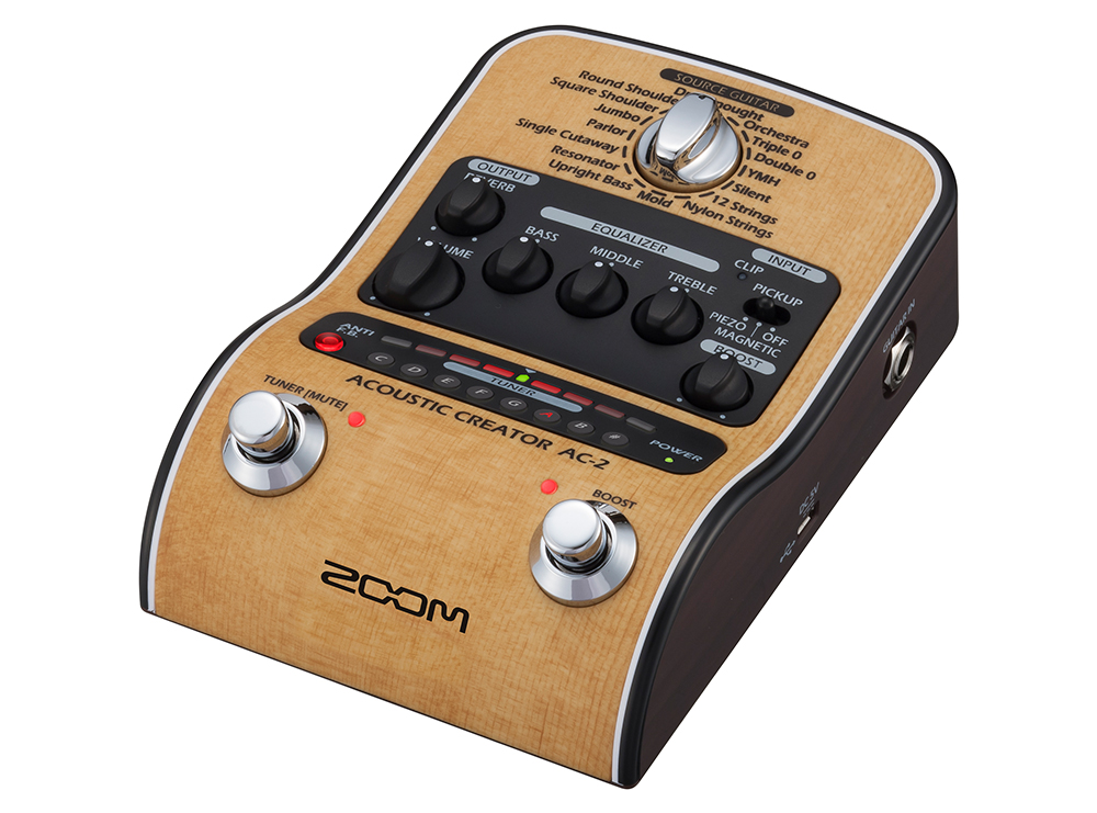 Zoom Ac-2 Acoustic Creator - Modulation/Simulation Effektpedal - Variation 1