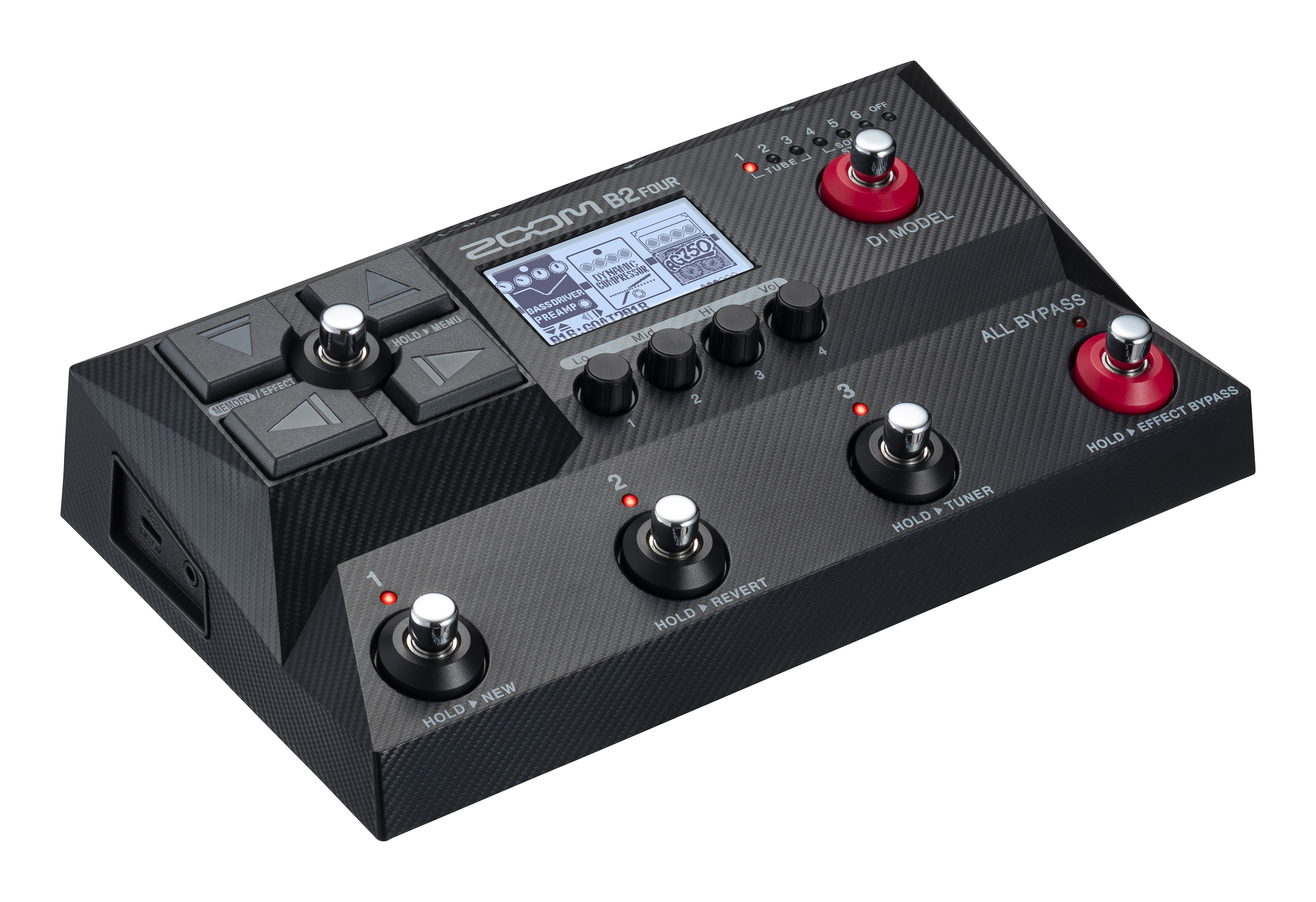 Zoom B2 Four - Bass Multieffektpedal - Variation 1