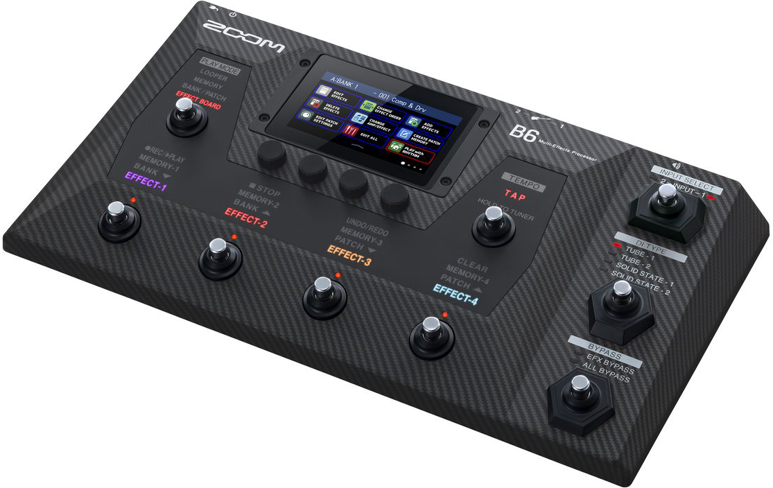 Zoom B6 Multi-effects Bass Processor - Bass Multieffektpedal - Variation 1