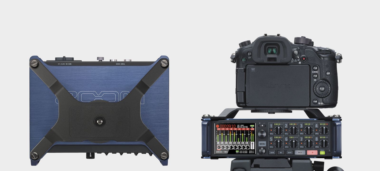 Zoom Cmf-8 Support Montage Camera - Pour F8 / F8 - Zubehörteile Set für recorder - Variation 1