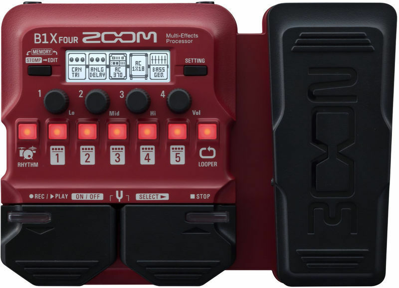 Zoom B1x Four - Bass Multieffektpedal - Main picture