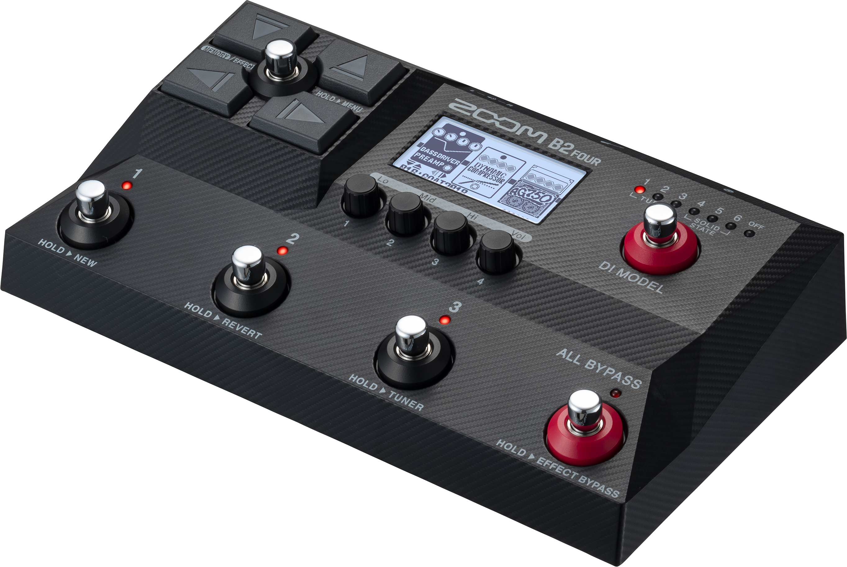 Zoom B2 Four - Bass Multieffektpedal - Main picture