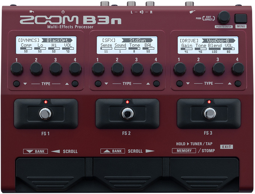 Zoom B3n Bass Multi-effects - Bass Multieffektpedal - Main picture