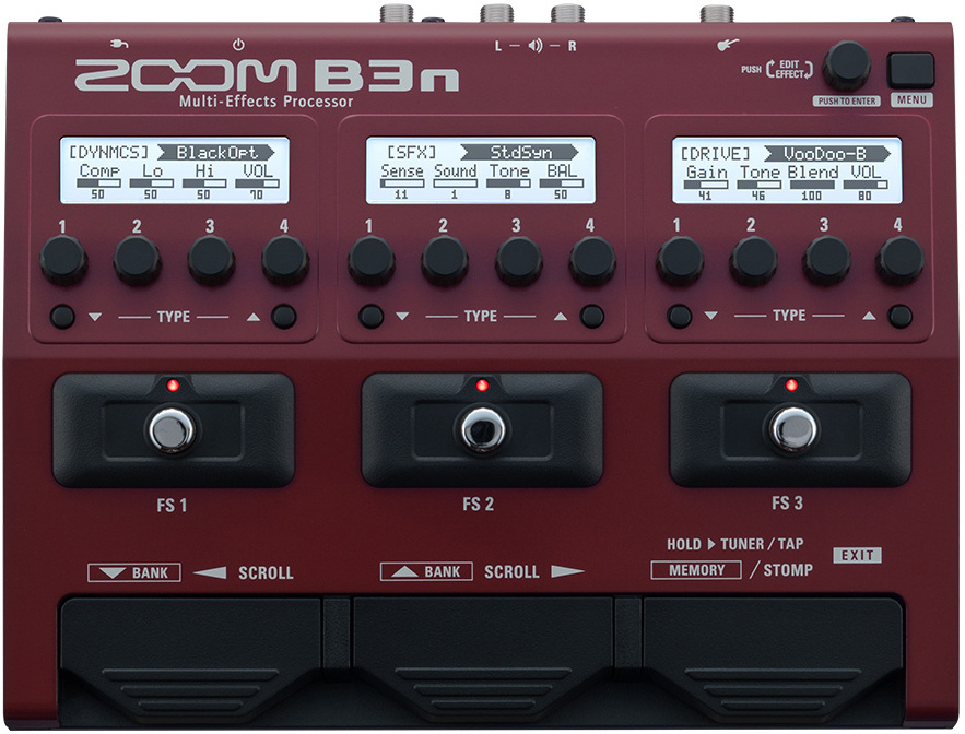 Zoom B3n Bass Multi-effects - Bass Multieffektpedal - Main picture