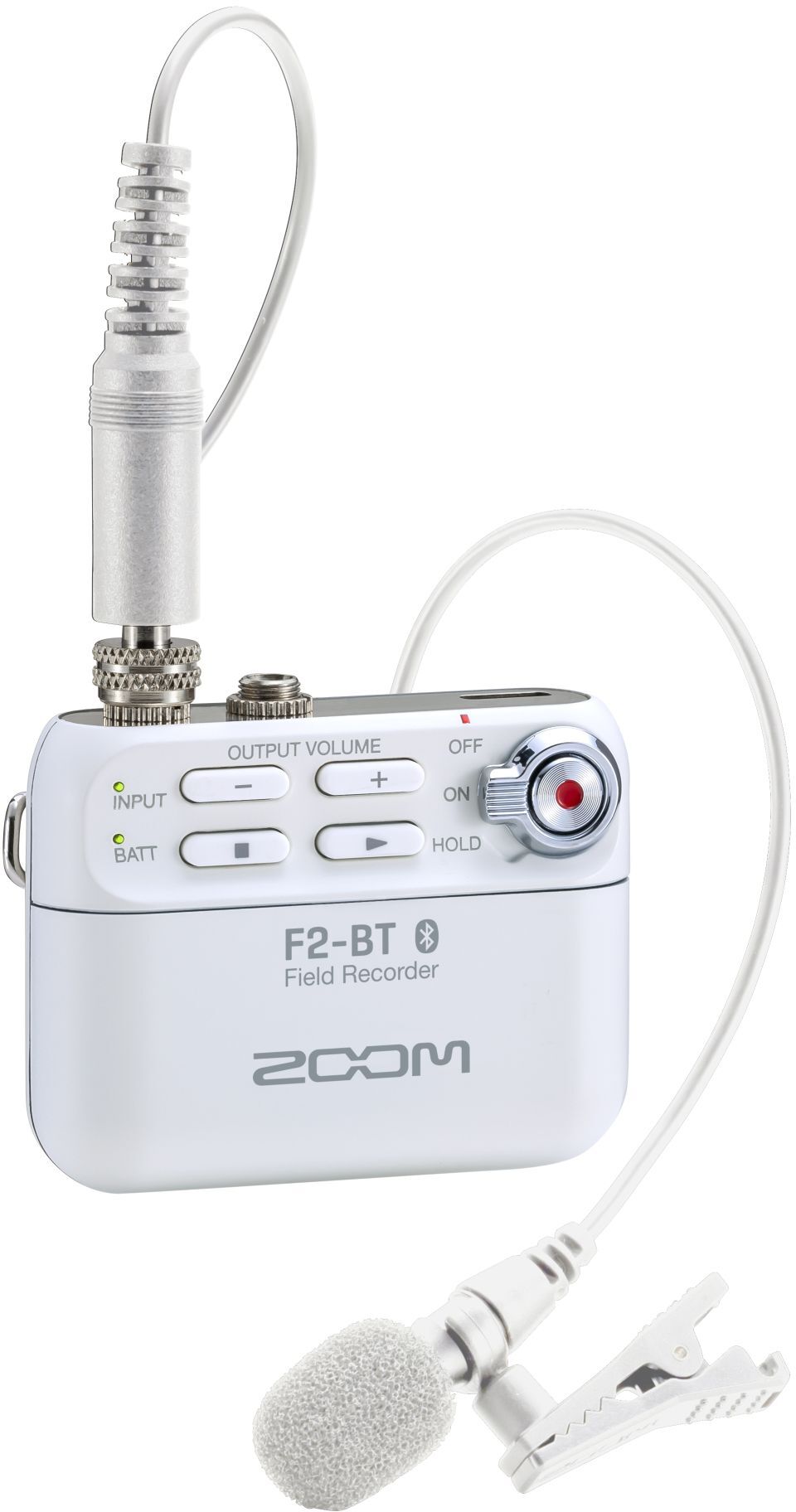 Zoom F2-bt/w 32-bit Rec.btoot White - Mobile Recorder - Main picture