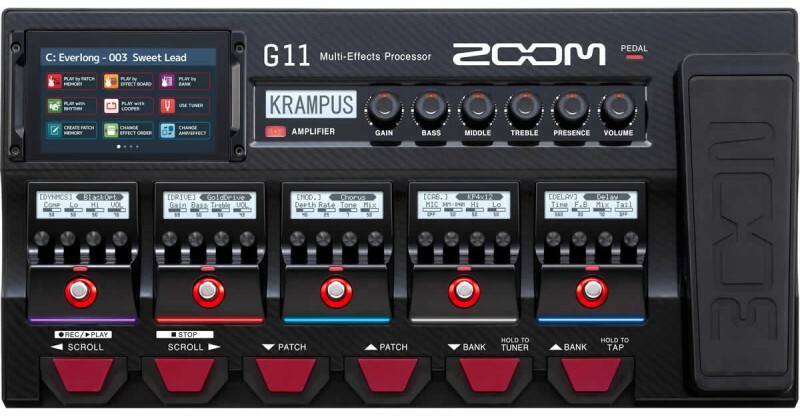 Zoom G11 - Gitarrenverstärker-Modellierungssimulation - Main picture