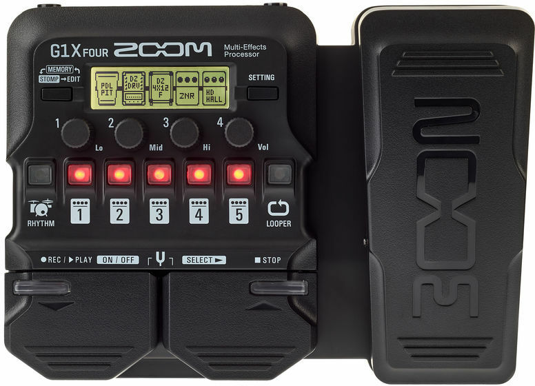 Zoom G1x Four - Gitarrenverstärker-Modellierungssimulation - Main picture