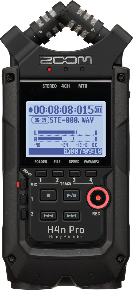 Zoom H4n Pro Black - Mobile Recorder - Main picture