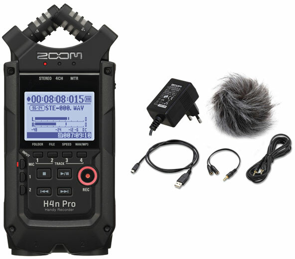 Zoom H4n Pro Black + Pack Accessoires - Mobile Recorder - Main picture