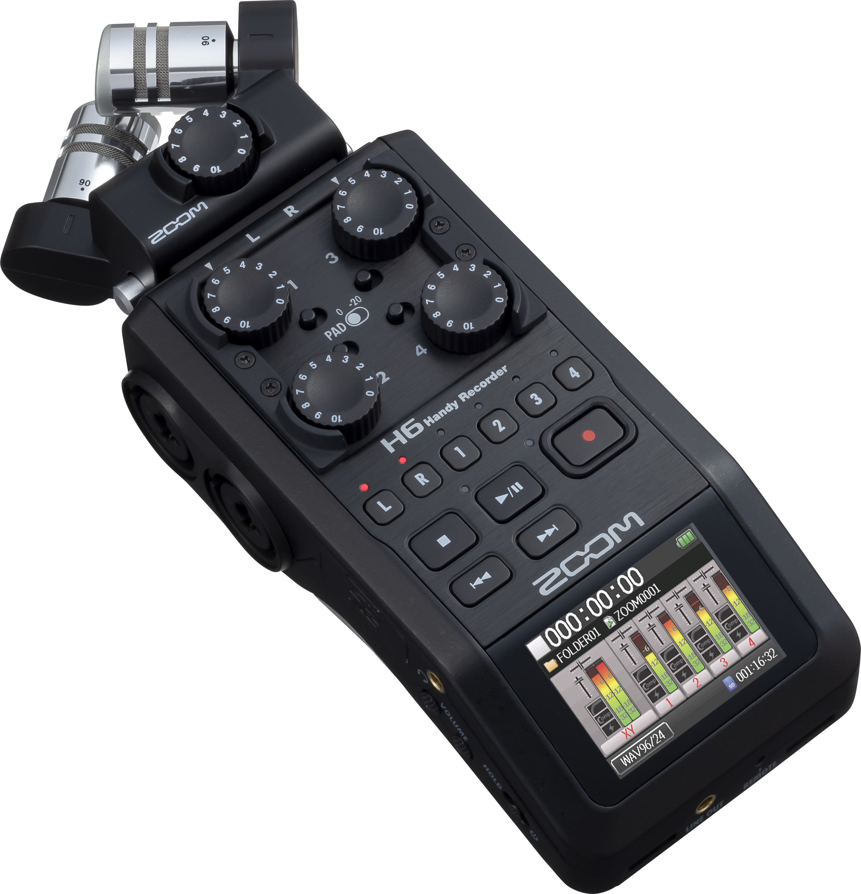 Zoom H6 Black - Mobile Recorder - Main picture