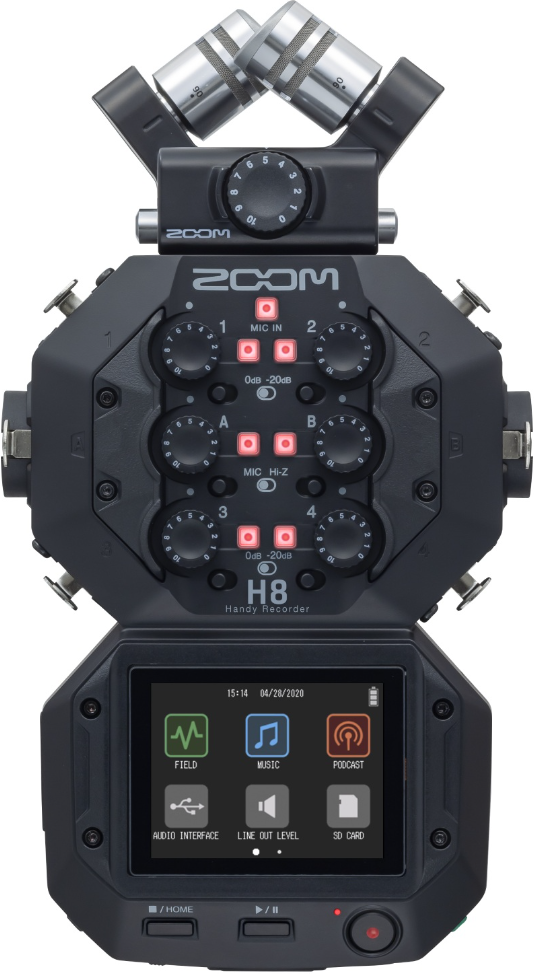 Zoom H8 - Mobile Recorder - Main picture
