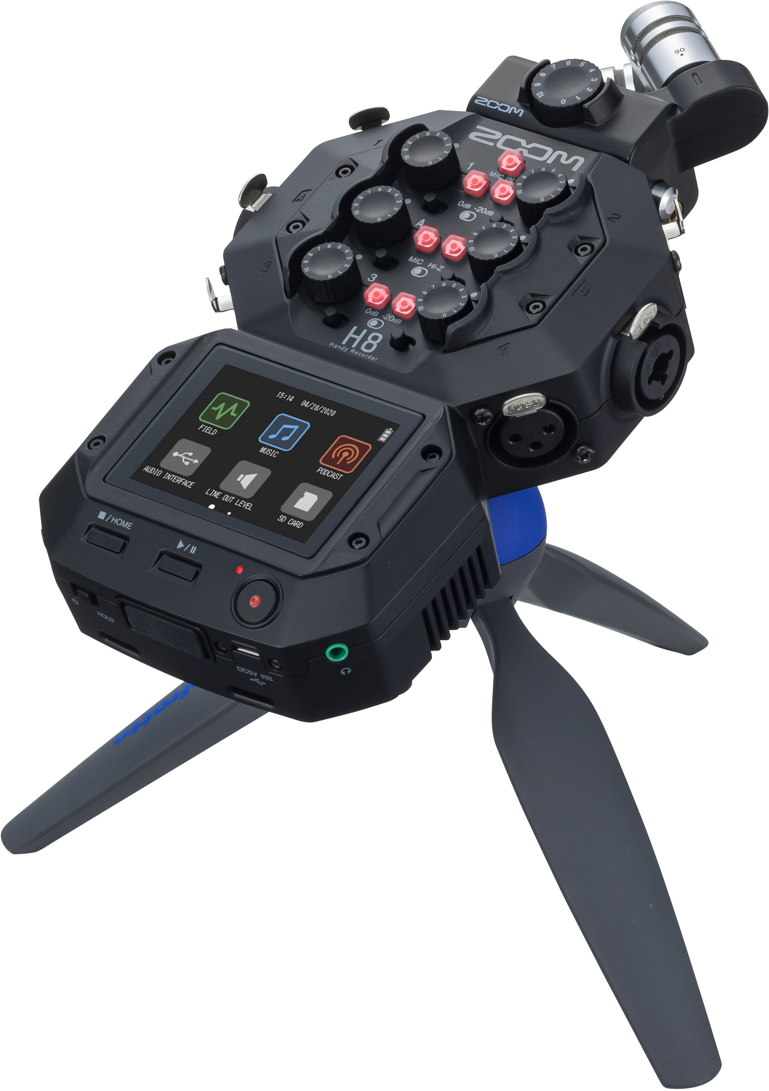 Zoom H8+ms Pack - Mobile Recorder - Main picture