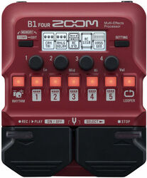 Bass multieffektpedal Zoom B1 Four