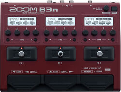 Bass multieffektpedal Zoom B3n Bass Multi-Effects