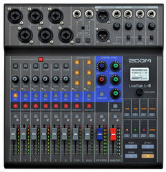 Analoges mischpult Zoom LIVETRAK L-8