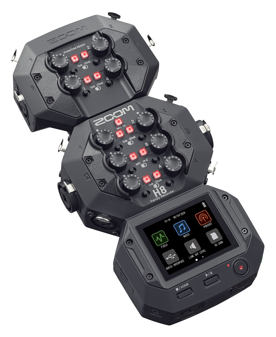 Zoom Exh-8 - Mobile Recorder - Variation 1