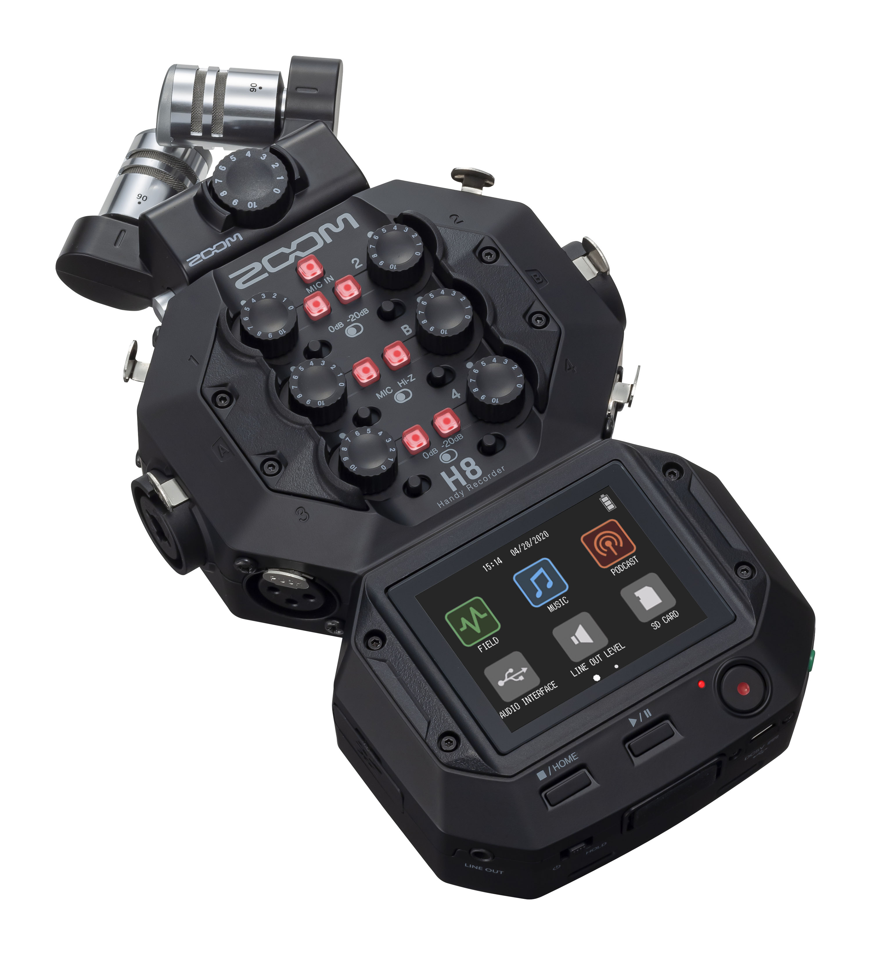 Zoom H8+ms Pack - Mobile Recorder - Variation 5